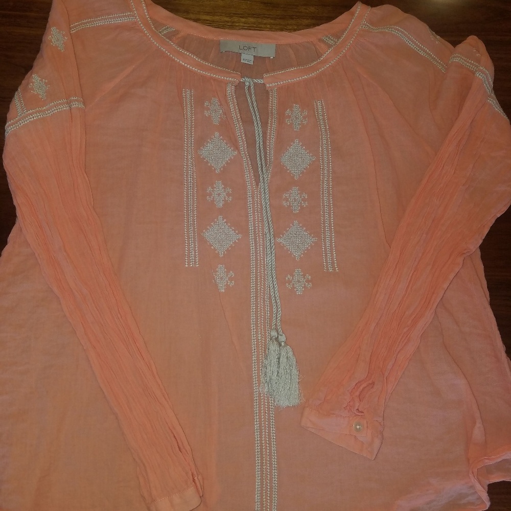 Loft Peasant Shirt